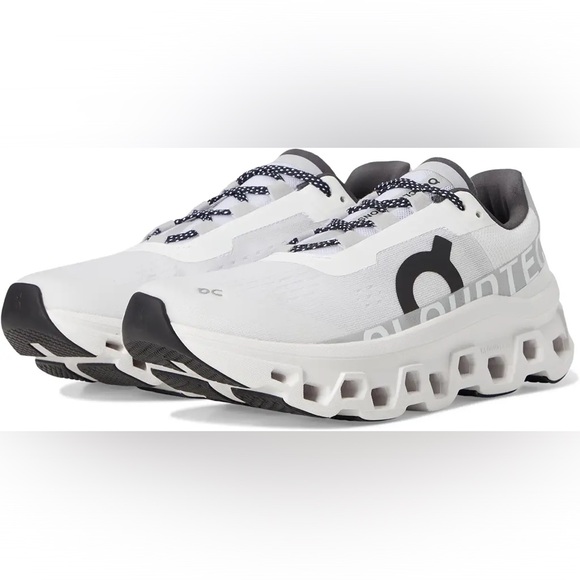 On Running Shoes - ☁️ On Cloud Cloudmonster Sneakers - Women’s 8 - White ☁️